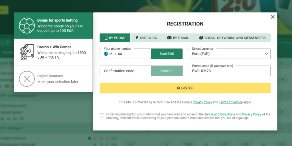 Never Changing Registration at Betwinner BF Will Eventually Destroy You